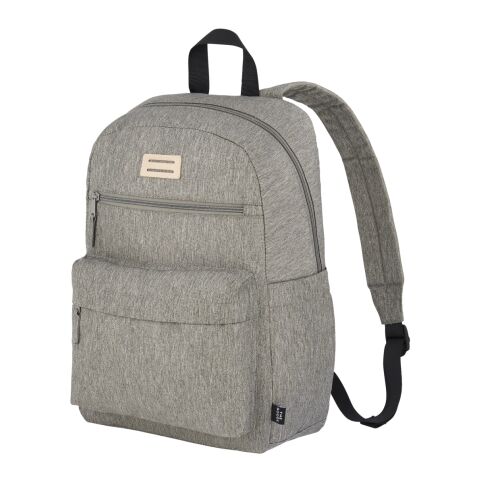 The Goods Recycled 15&quot; Laptop Backpack Standard | Gray | No Imprint | not available | not available