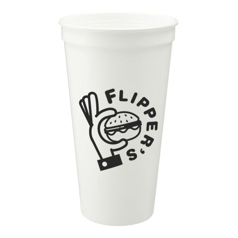 Solid 24oz Stadium Cup White | No Imprint | not available | not available