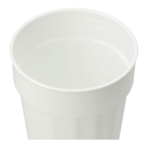 Fluted 16oz Stadium Cup White