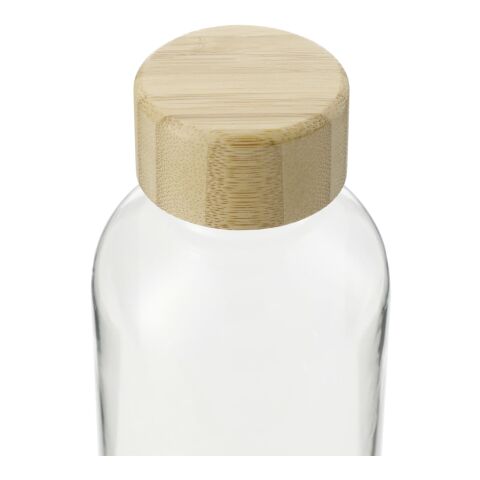 Sona 22oz RPET Reusable Bottle w/ FSC Bamboo lid White | No Imprint | not available | not available