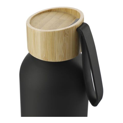 Ryze 22oz Aluminum Sports Bottle w/ Bamboo lid Black | No Imprint | not available | not available