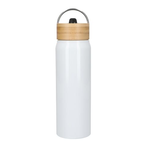 Billy 26oz ECO Aluminum Bottle w/ FSC Bamboo Lid White | No Imprint | not available | not available
