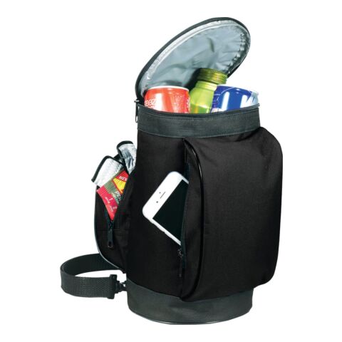 Golf Bag 6-Can Event Cooler Black | No Imprint | not available | not available