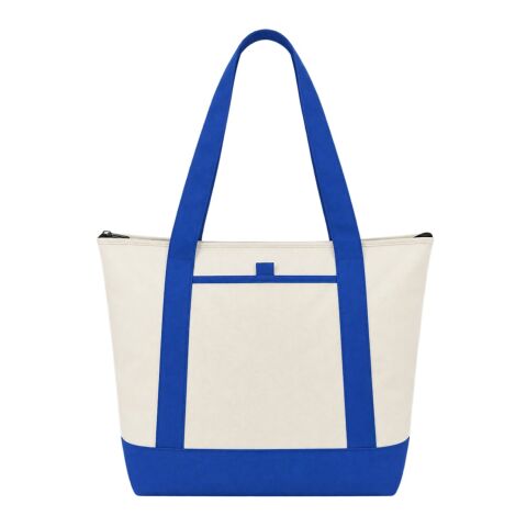 Lighthouse 24-Can Non-Woven Tote Cooler Royal Blue