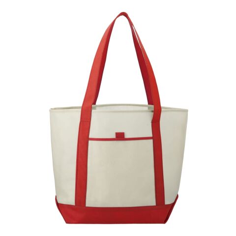 Lighthouse Non-Woven Boat Tote Red | No Imprint | not available | not available
