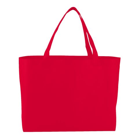 Big Boy Non-Woven Shopper Tote Red | No Imprint | not available | not available