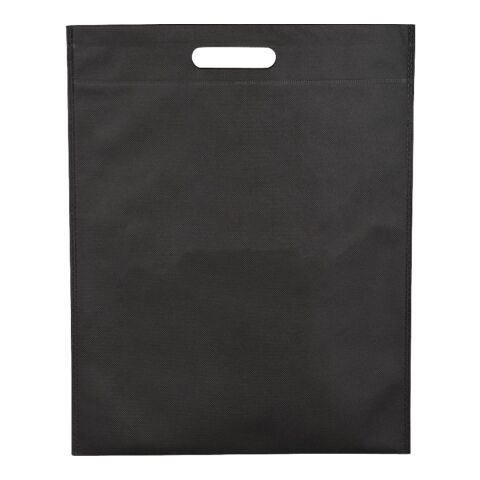 Large Freedom Heat Seal Non-Woven Tote Black | No Imprint | not available | not available