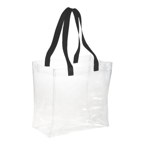 Rally Clear Stadium Tote Black | No Imprint | not available | not available