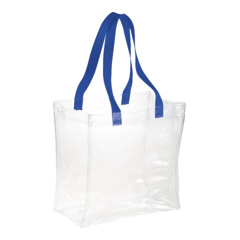 Rally Clear Stadium Tote Royal Blue | No Imprint | not available | not available