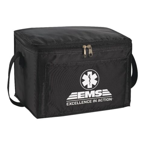 Spectrum Budget 6-Can Lunch Cooler Black | No Imprint | not available | not available