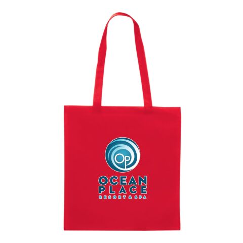 Zeus Non-Woven Convention Tote Red | No Imprint | not available | not available