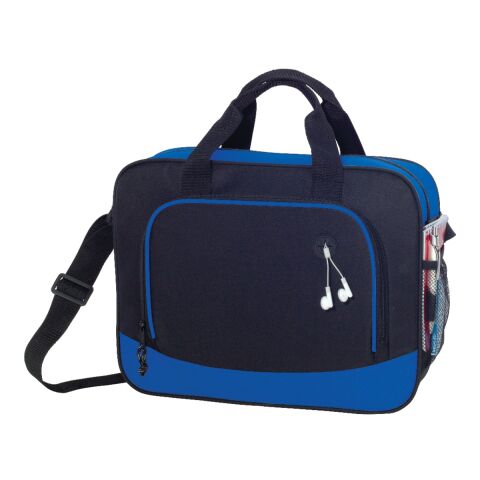 Barracuda Business Briefcase Black-Blue Trim | No Imprint | not available | not available