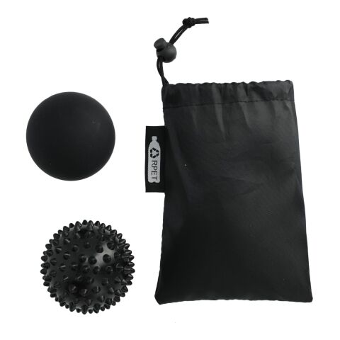 Oasis 2 Piece Massage Ball Set Black | No Imprint | not available | not available