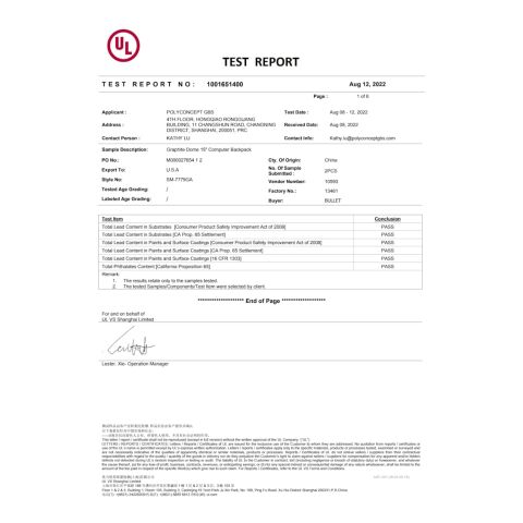 Graphite Dome 15&quot; Computer Backpack Standard | Graphite | No Imprint | not available | not available