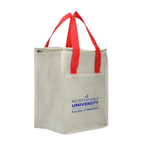 Ares Recycled Non-Woven 12 Can Cooler Red | No Imprint | not available | not available