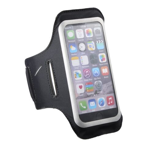 Reflective Running Arm Band Black