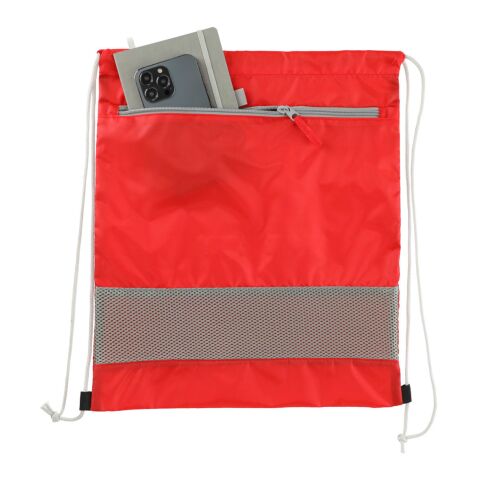 Sparks Recycled Drawstring Bag Red | No Imprint | not available | not available