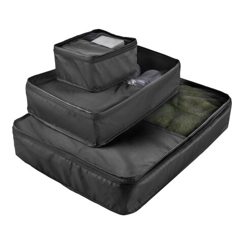 Packing Cubes 3pc set Black | No Imprint | not available | not available