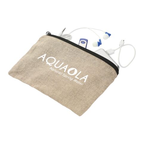 Recycled 5oz Cotton Twill Pouch Natural | No Imprint | not available | not available