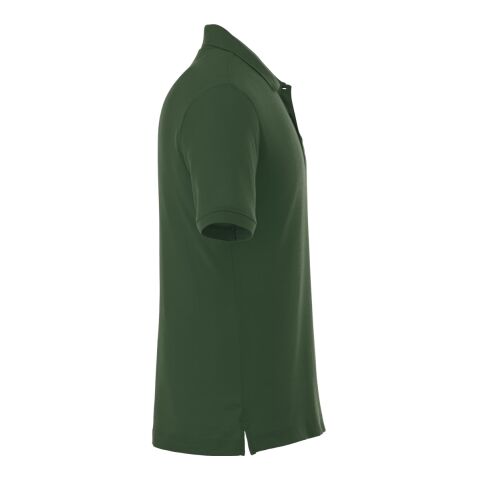 Mens CRANDALL Short Sleeve Polo Forest Green | L