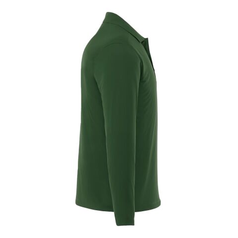 Men&#039;s MORI Long Sleeve Polo Standard | Forest Green | XL | No Imprint | not available | not available