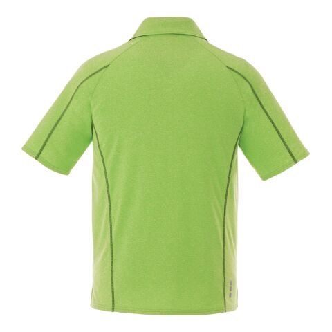 Men's MACTA Short Sleeve Polo Apple Green-Black | 4XL