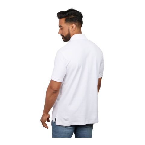 PALO Short Sleeve 100% Cotton Pique Polo - Men's Standard | White | 2XL | No Imprint | not available | not available
