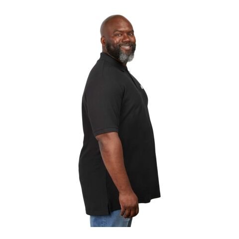 PALO Short Sleeve 100% Cotton Pique Polo - Men&#039;s Standard | Black | XL | No Imprint | not available | not available