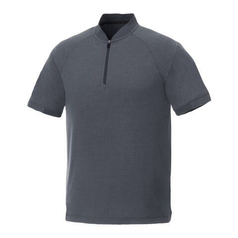 Men's KINPORT SS Stand Collar Polo Standard | Black | L | No Imprint | not available | not available