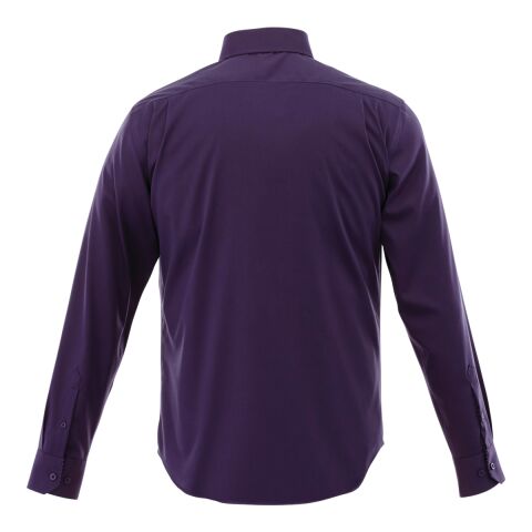 Men&#039;s CROMWELL Long Sleeve Shirt Standard | Dark Plum | L | No Imprint | not available | not available