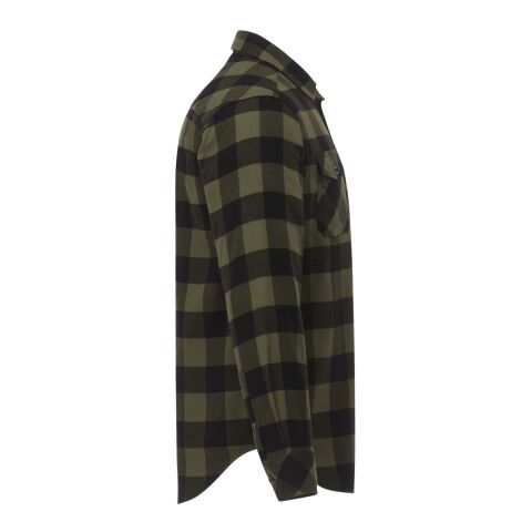 Men&#039;s SPRUCELAKE Roots73 Long Sleeve Shirt Standard | Loden-Black | 4XL | No Imprint | not available | not available