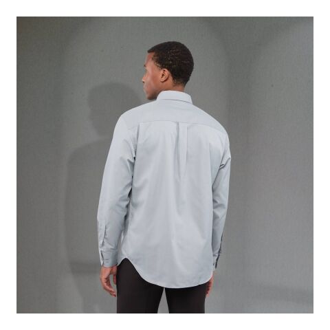 Men's WILSHIRE Long Sleeve Shirt Gray | 2XL