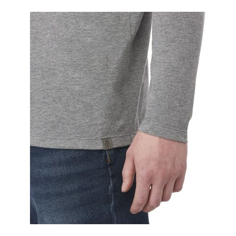 SOMOTO Eco Long Sleeve Tee - Men&#039;s Standard | Heather Charcoal | L | No Imprint | not available | not available