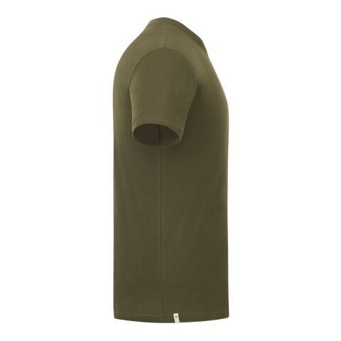 Men's Organic Cotton Short Sleeve Tee Standard | Olive | S | No Imprint | not available | not available