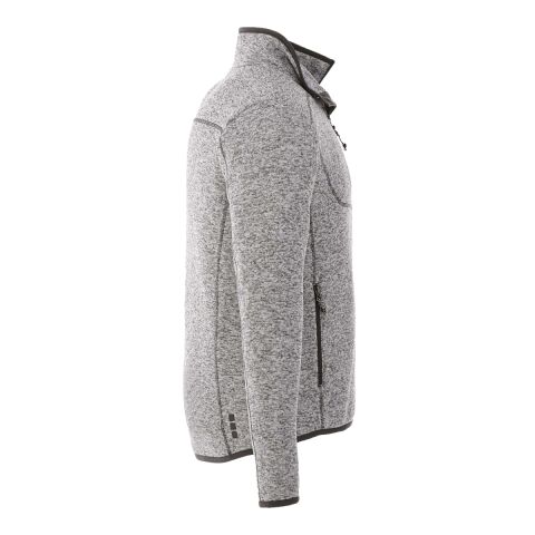 Men&#039;s TREMBLANT Knit Jacket Standard | Light Heather Grey | XL | No Imprint | not available | not available
