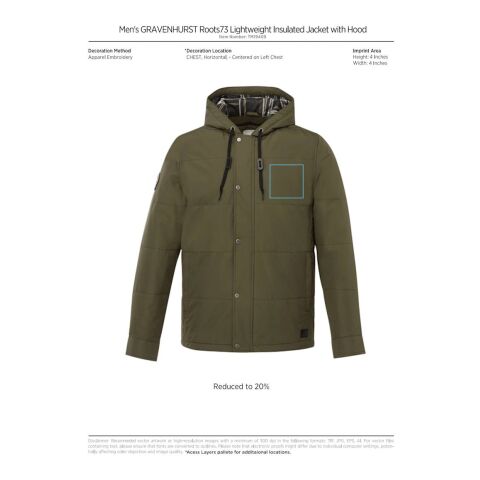 Men&#039;s Gravenhurst Roots73 Jacket Standard | Gray | L | No Imprint | not available | not available