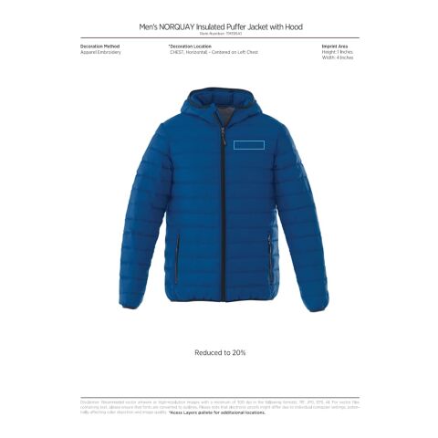 Men&#039;s Norquay Insulated Jacket Standard | Black | 5XL | No Imprint | not available | not available