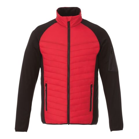 Men&#039;s BANFF Hybrid Insulated Jacket Standard | Team Red Heather-Black | L | No Imprint | not available | not available
