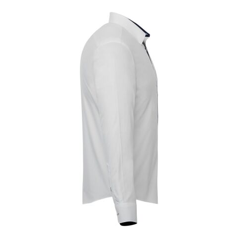 Las Cases Special Wrinkle-Free Long Sleeve Shirt - Men&#039;s Standard | White | 2XL | Embroidery | IMPACT, BACK, Horizontal, - Centered on Back across shoulders below panel | 8.00 Inches × 8.00 Inches
