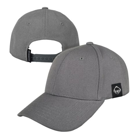 Wolverine Grey Claw Label 6 Panel Cap Gray | CUSTOM (O/S) | No Imprint | not available | not available