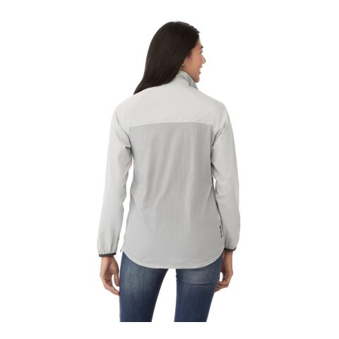 Women's ODARAY 1/2 Zip Jacket Standard | Light Grey | 3XL | No Imprint | not available | not available