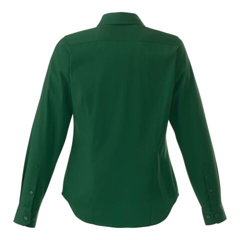 Women's WILSHIRE Long Sleeve Shirt Standard | Forest Green | M | No Imprint | not available | not available
