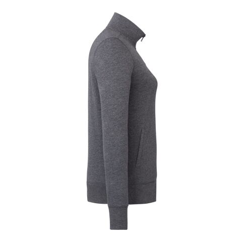 Women&#039;s ARGUS Eco Fleece Full Zip Standard | Heather Dark Charcoal | L | No Imprint | not available | not available