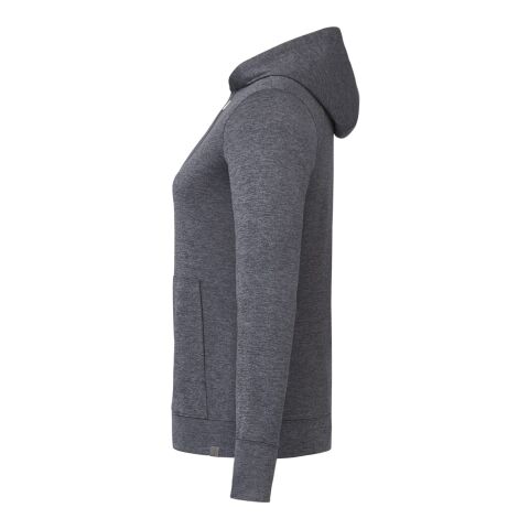 Women's LAVAR Eco Knit Full Zip Hoody Standard | Heather Dark Charcoal | 2XL | No Imprint | not available | not available
