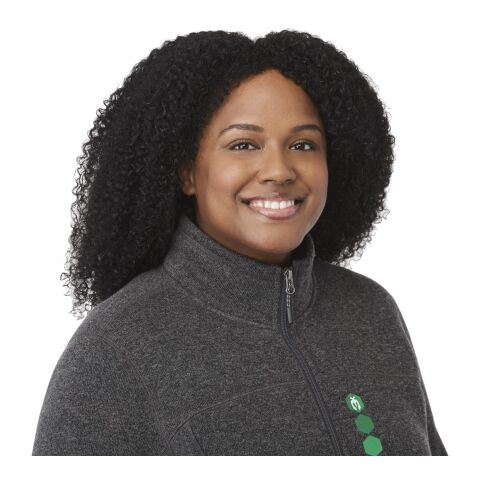 DARNELL Eco Knit Full Zip - Women&#039;s Standard | Heather Dark Charcoal | 2XL | No Imprint | not available | not available