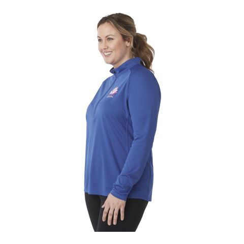 EVANS Eco Knit Half Zip - Women's Royal Blue | XS