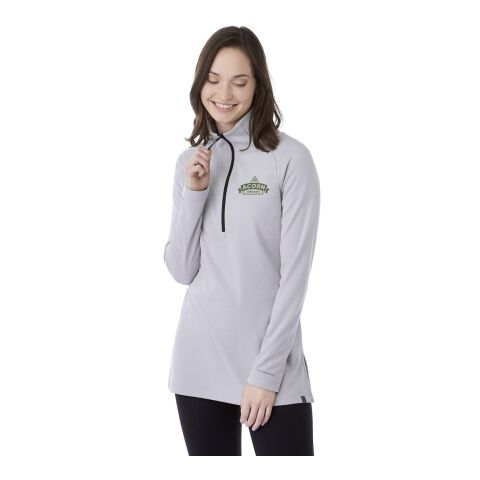 Women&#039;s ASGARD Eco Knit Half Zip Standard | Silver Heather | XL | No Imprint | not available | not available