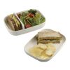 Ekobo Rectangular Bento Box Standard | White | No Imprint | not available | not available