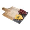Black Marble and Wood Cutting Board Standard | Black | No Imprint | not available | not available