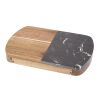 Black Marble Cheese Board Set with Knives Standard | Natural | No Imprint | not available | not available